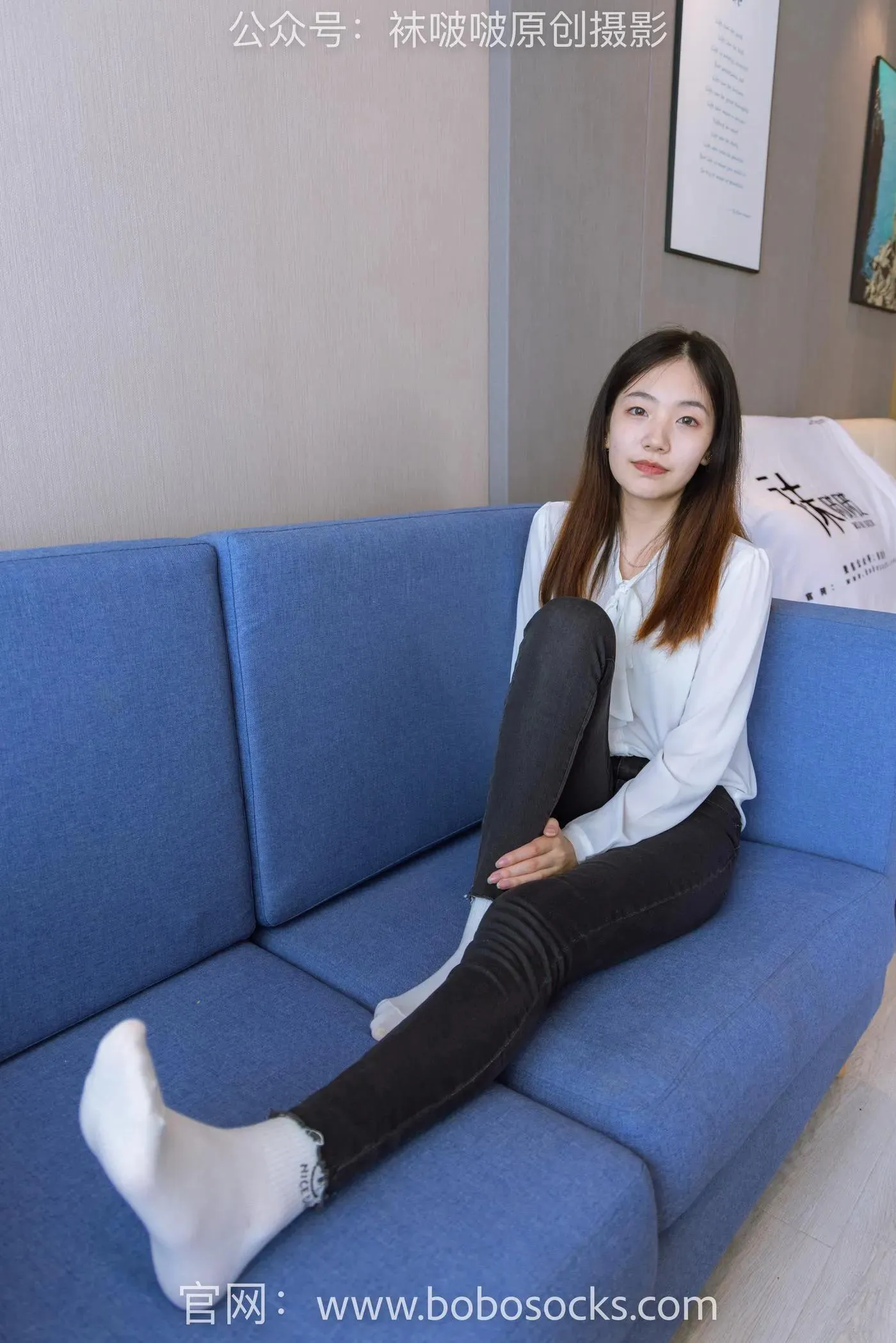 [BoBoSocks袜啵啵]NO.158 小甜豆-高跟长靴、白棉袜、裸足 [136P]插图4
